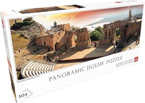 Afbeelding van het spelletje Taormina Theatre Panorama Puzzel (504 stukjes)