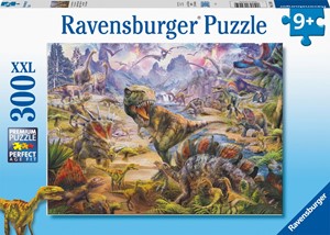 Afbeelding van het spel Gigantische Dinosauriers Puzzel (300 XXL stukjes)