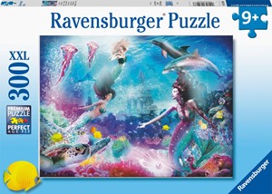 Afbeelding van het spelletje In Het Rijk Van De Zeemeerminnen Puzzel (300 XXL stukjes)