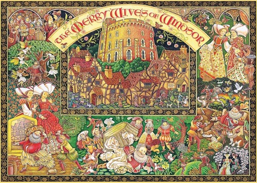 De Windsor Vrouwen Puzzel (1000 stukjes)-2