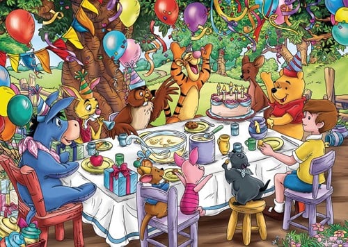 Winnie de Poeh Puzzel (1000 stukjes)-2