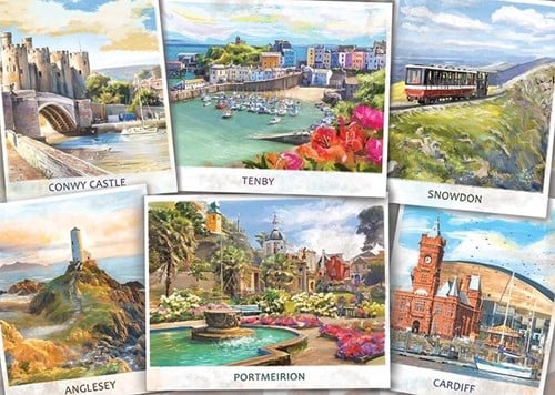 Falcon - Welcome to Wales Puzzel (1000 stukjes) -2