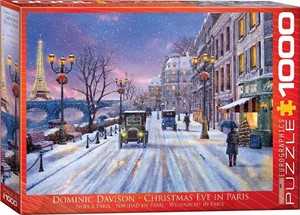 Afbeelding van het spel Christmas Eve in Paris Puzzel (1000 stukjes)