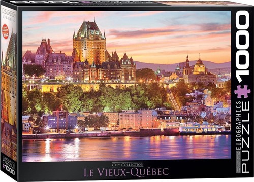 Le Vieux Quebec Puzzel (1000 stukjes)