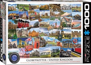 Afbeelding van het spelletje Globetrotter - United Kingdom Puzzel (1000 stukjes)