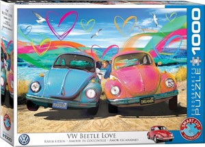 Afbeelding van het spelletje VW Beetle Love - Parker Greenfield Puzzel (1000 stukjes)