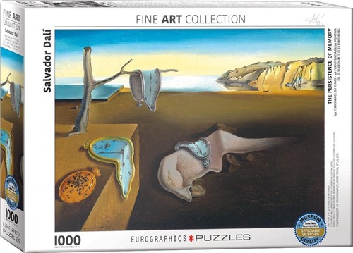 The Persistence of Memory - Salvador Dali Puzzel (1000 stukjes)