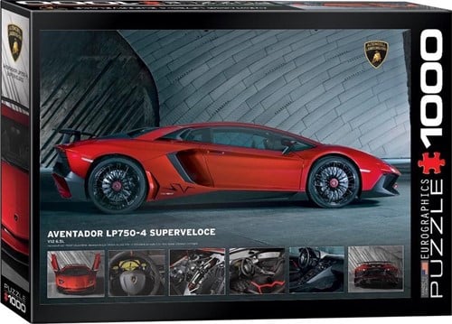 Lamborghini Aventador SV Puzzel (1000 stukjes)