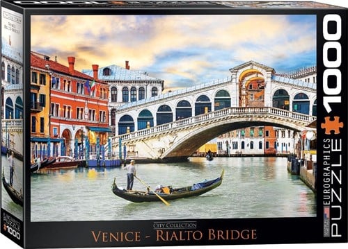 Venice Rialto Bridge Puzzel (1000 stukjes)