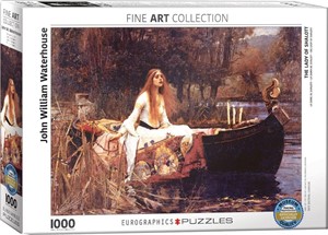 Afbeelding van het spel Waterhouse - The Lady of Shalott Puzzel (1000 stukjes)