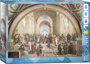 Afbeelding van het spelletje Raphaël - The School of Athens Puzzel (1000 stukjes)