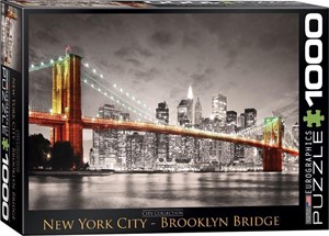 Afbeelding van het spel New York City - Brooklyn Bridge Puzzel (1000 stukjes)