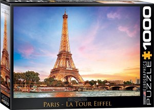 Afbeelding van het spelletje Paris - La Tour Eiffel Puzzel (1000 stukjes)