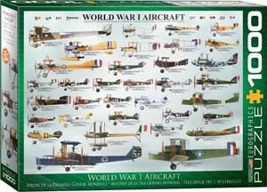 Afbeelding van het spelletje World War I Aircraft Puzzel (1000 stukjes)