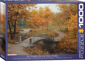 Afbeelding van het spel Autumn in an Old Park Puzzel (1000 stukjes)