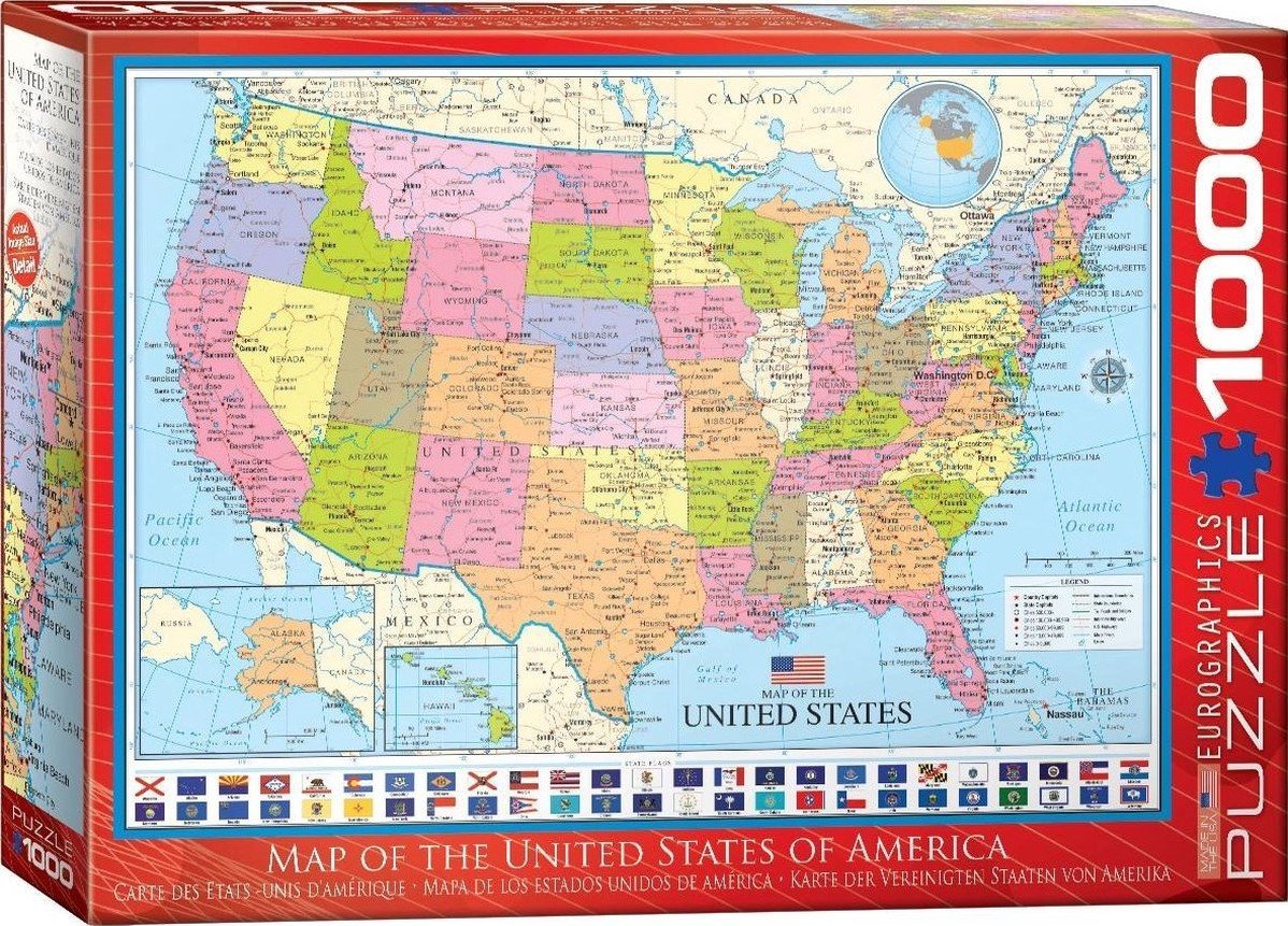 of the USA Puzzel stukjes) - kopen