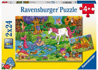 Magisch Bos Puzzel (2x12 stukjes)