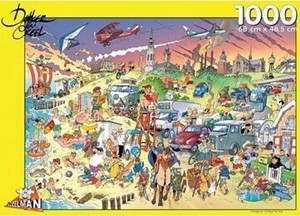 Afbeelding van het spelletje Strand - Danker Jan Puzzel (1000 stukjes)