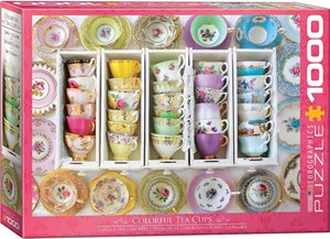 Afbeelding van het spelletje Tea Cups Boxes Puzzel (1000 stukjes)
