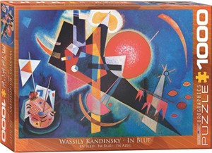 Afbeelding van het spelletje In Blue - Wassily Kandinsky Puzzel (1000 stukjes)