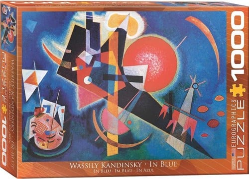 In Blue - Wassily Kandinsky Puzzel (1000 stukjes)
