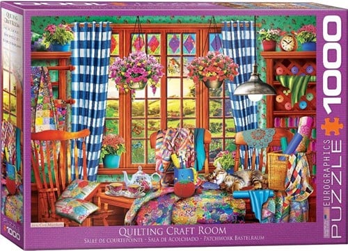 Patchwork Craft Room Puzzel (1000 stukjes)