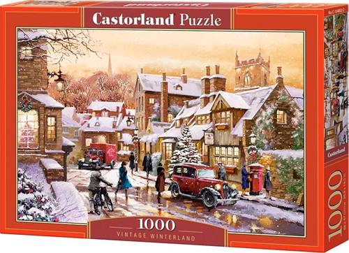 Vintage Winterland Puzzel (1000 stukjes)