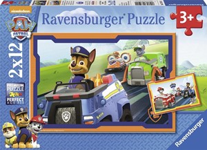 Paw Patrol in Actie Puzzel 2 x 12 stukjes
