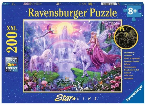 Magische Eenhoornnacht Puzzel (200 XXL stukjes)