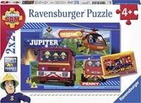 Waterloop met Brandweerman Sam Puzzel (2x24 stukjes)