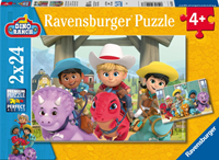 Dino Ranch Puzzel (2x24 stukjes)
