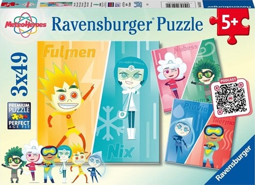 Missie Volbracht! Puzzel (3 x 49 stukjes)