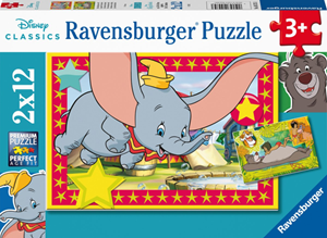 Disney Classics Adventure is Calling Puzzel 2 x 12 stukjes