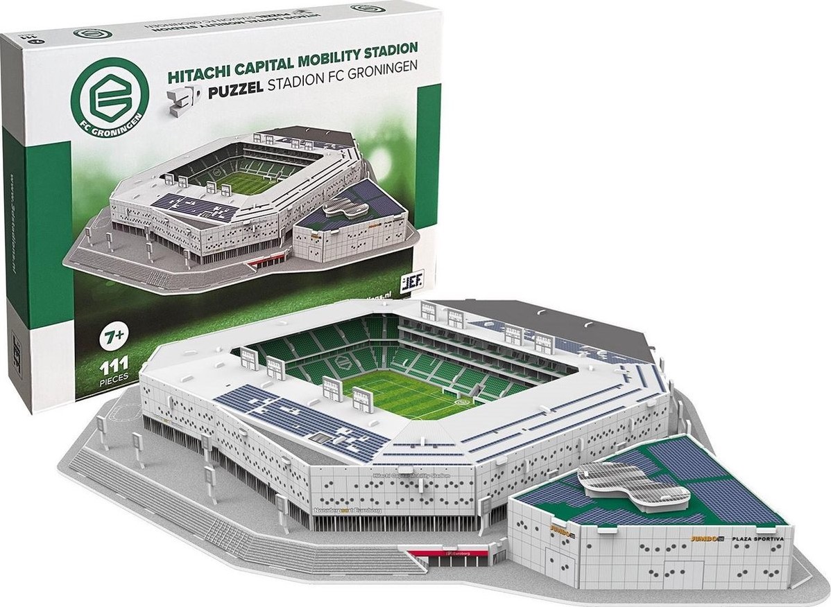 snijden hooi Competitief FC Groningen Stadion 3D Puzzel (111 stukjes) - kopen bij Spellenrijk.nl