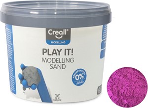 Afbeelding van het spel Modelling Sand (Kinetisch Zand) 750gr Paars