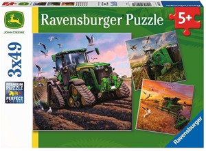 John Deere In Aktie Puzzel 3x49 stukjes