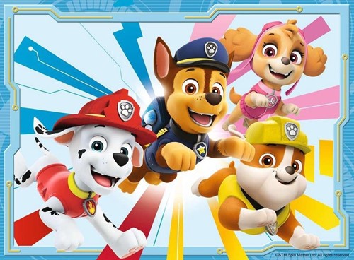 Paw Patrol Puzzel (4 in 1)-2