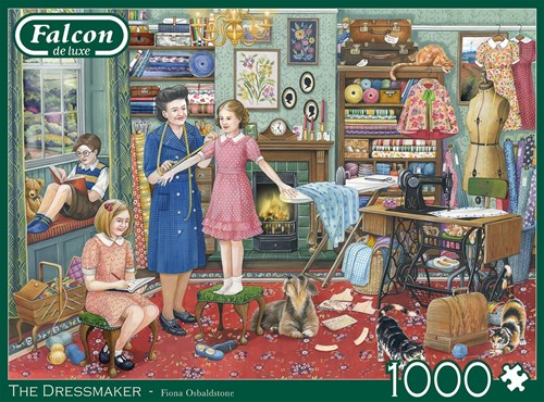 Falcon - The Dressmaker Puzzel (1000 stukjes)-3
