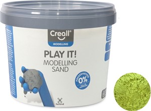 Afbeelding van het spelletje Modelling Sand (Kinetisch Zand) 750gr Geel