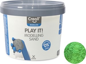 Afbeelding van het spel Modelling Sand (Kinetisch Zand) 750gr Groen
