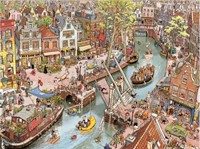 Say Cheese - Amsterdam Puzzel (1500 stukjes)-2