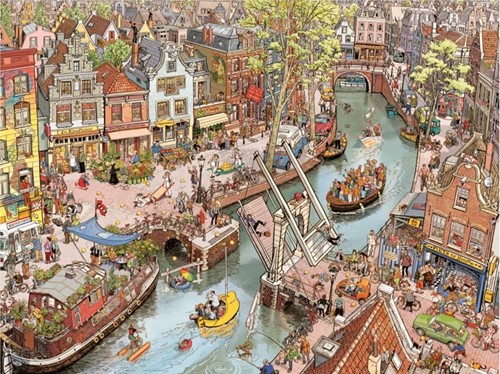 Say Cheese - Amsterdam Puzzel (1500 stukjes)-2