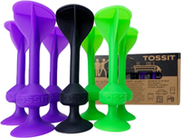 Tossit Partyspel - Starter Pack (Paars-Groen)