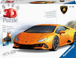 Afbeelding van het spel 3D Puzzel - Lamborghini Huracán EVO (108 stukjes)
