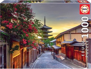Afbeelding van het spelletje Yasaka Pagoda, Kyoto, Japan Puzzel (1000 stukjes)