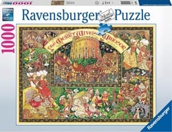 De Windsor Vrouwen Puzzel (1000 stukjes) (Doos beschadigd)