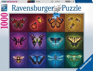 Afbeelding van het spel Gevleugelde Dieren Puzzel (1000 stukjes)