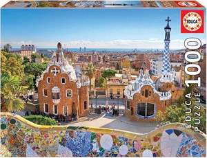 Afbeelding van het spelletje Barcelona View from Park Güell Puzzel (1000 stukjes)