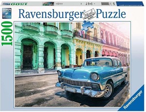 Afbeelding van het spelletje Cuba Cars Puzzel (1500 stukjes)