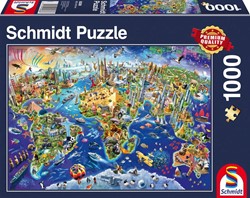 Ontdek Onze Wereld Puzzel (1000 stukjes)